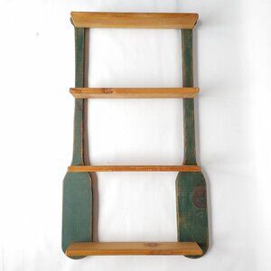 Decorative Oar Shelf Wall Hanging Decor Cottage Coastal Display Shelf Trinket